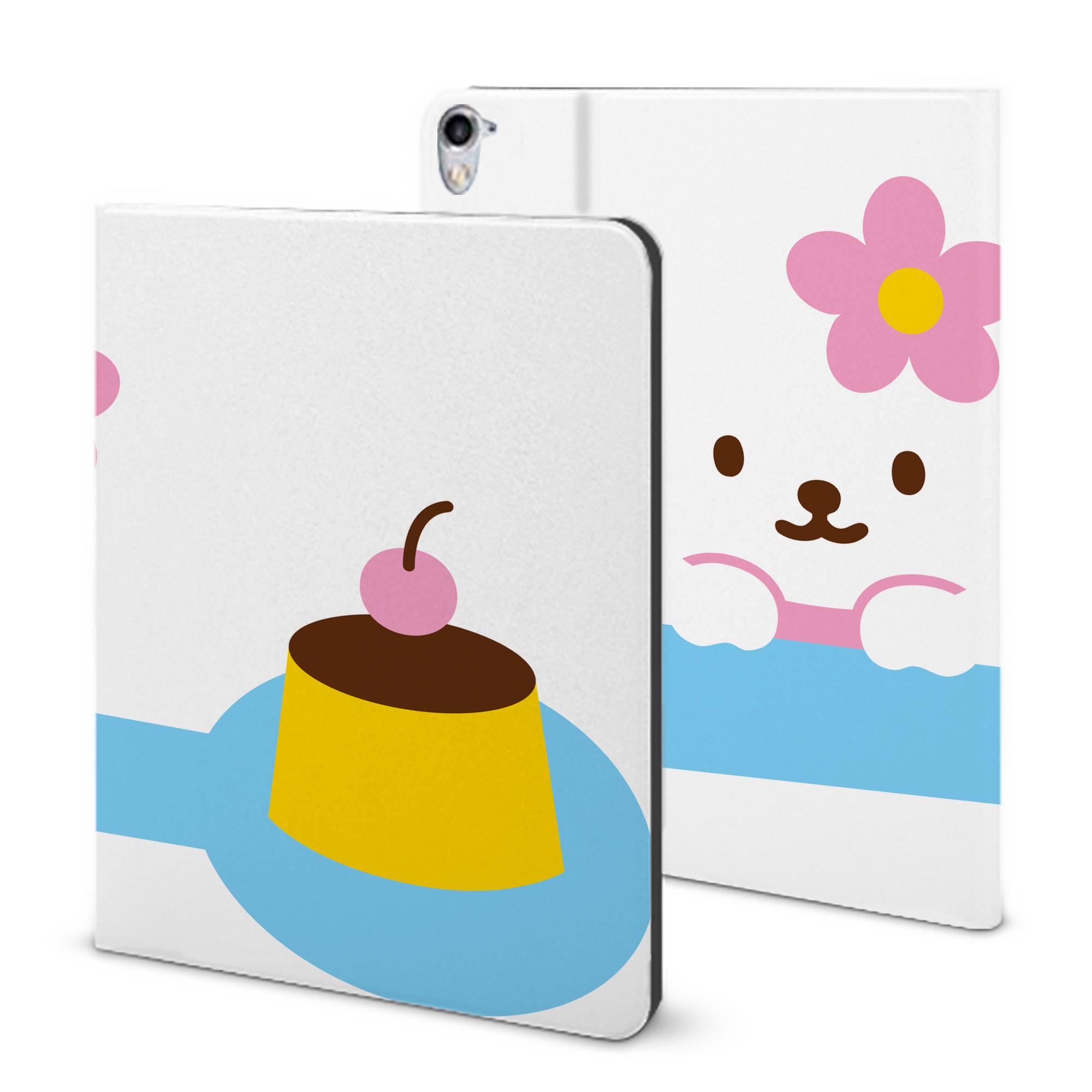 （画像用） Hello Kitty ハローキティ IPad ケース ブック型 PUレザー TPU 耐衝撃 軽量 薄型 ペン収納なし 全面保護 IPad 各モデル対応